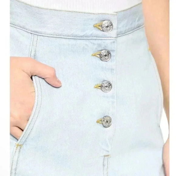 Acne studios kady denim skirt asymmetrical - Picture 5 of 5